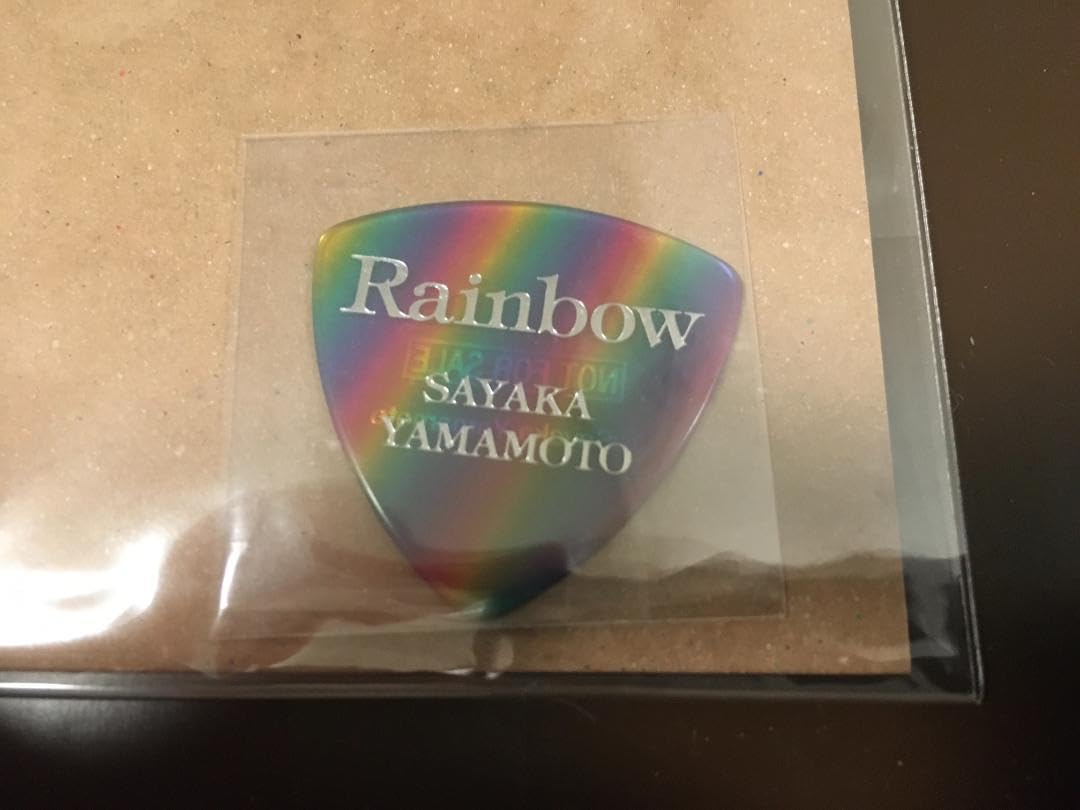 山本彩さん使用ピックRainbow Sayaka Yamamoto 山本彩さん使用ピックRainbow Sayaka Yamamoto O111447379